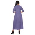thumbnail image 4 of Moomaya Printed Kurta Summer Wear Ladies Kurti Front Slit Tunic Tops Women, 4 of 5