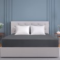 thumbnail image 1 of PiccoCasa Soft 190GSM Twin Fitted Sheets 16 Inch Deep Pocket Dark Gray, 1 of 7