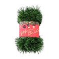 thumbnail image 1 of PVC Furry Christmas Garland - Festive Hanging Ornament for Home & Hotel Holiday Decor, 1 of 4