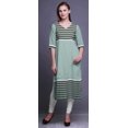 thumbnail image 2 of Bimba Robe Kurti Longue Imprimée Tunique Droite Robes pour Femmes Haut Indien, 2 of 5