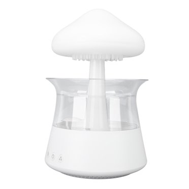 Humidificateur de Pluie, Diffuseur de Pluie Protection contre la Coupure de Courant 300ml Fonction de Minuterie pour Chambre