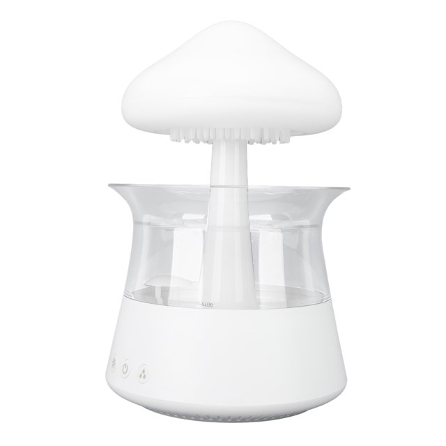 Rain Humidifier, Rain Diffuser Power Off Protection 300ml Timing Function For Bedroom