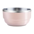 thumbnail image 1 of fheaev Petit Bol en Acier Inoxydable Vaisselle Portable Bassin à Fruits Isolé Bol Empilable et Emboîtable Bol en Acier Inoxydable, 1 of 6