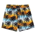thumbnail image 1 of MIASHUI Boys Swim Trunks Summer Print Shorts Beachwear Clothes,Blue,6-7 Years, 1 of 6