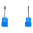 thumbnail image 4 of QualitChoice Ceramic Nail Grinding Drill Bit Gel Removal Manicure Polishing Tool No.15 2Set, 4 of 6