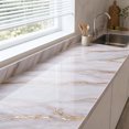 thumbnail image 4 of Birdeem Peel and Stick Backsplash, Waterproof Oil Proof Self Adhesive Wall Sticker for Kitchen Countertop Protector, Removable Vinyl Film, 4 of 7