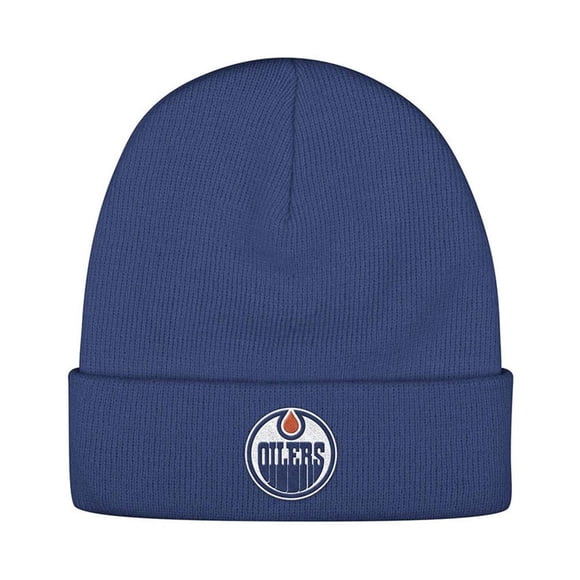 Reebok Edmonton Oilers Cuffed Knit Beanie