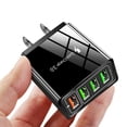 thumbnail image 2 of Chargeur Mural Rapide à 4 Ports 45W USB Cube PD QC3.0 Adaptateur Design Compact pour Plusieurs Appareils, 2 of 7