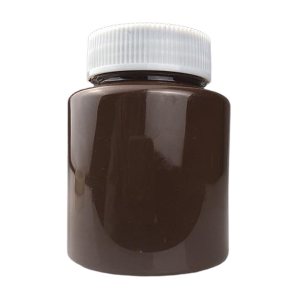 Rongfmy Acrylic Leather Painting (100 Ml / 4) for Shoes, Sneakers,, Jacket, Bag, Wallet, Brown