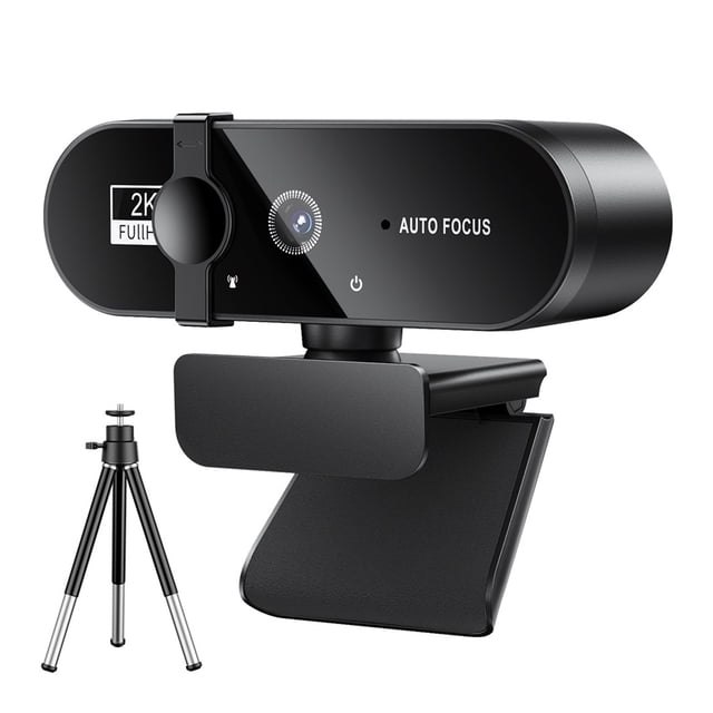 Caméra Web pour PC Caméra Web Mini Caméra Web avec Microphone Usb Webcan Mise au Point Automatique 4K 2K 1080P Caméra à Diffusion Full HD pour Ordinateur Portable, Facile à Installer