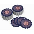 thumbnail image 3 of Inkdotpot 50 Pack Happy Diwali Favor Paper Tags Craft Real Rose Gold Foil Hang Tags, 3 of 6
