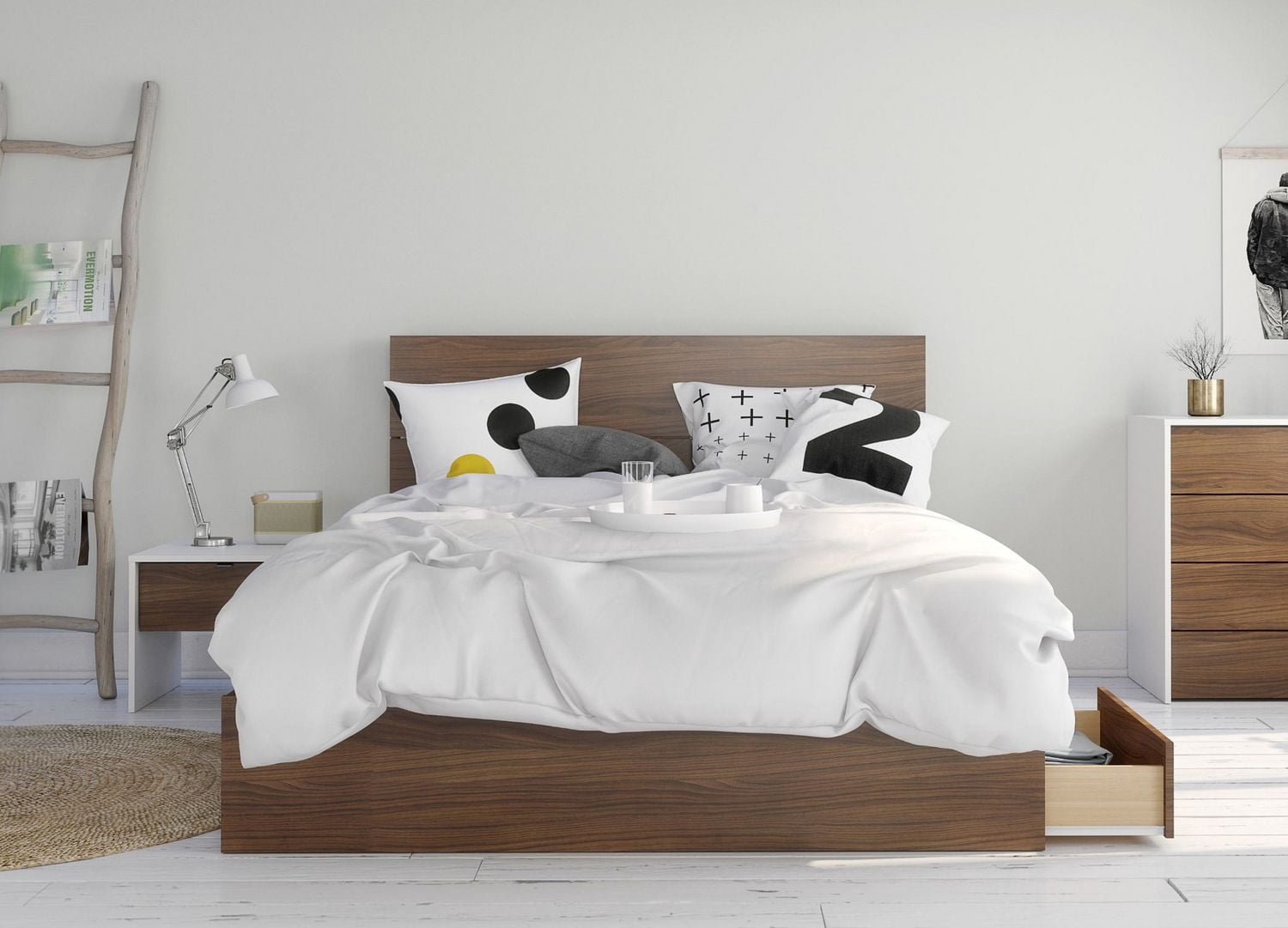 Nexera ensemble pour la chambre à coucher pièces Foliage