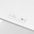 thumbnail image 3 of Mainstays 3 Drawer Fabric Nightstand with USB, 3 of 9