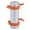Argent, variante sur Lecteur MP3 de Natation, Lecteur de Musique de Natation 8 Go, Lecteur de Musique à Boîtier en Aluminium avec Écouteurs Étanches, Lecteur de Musique sous-Marin Portable pour la Natation, la Plongée, le Surf, la Course