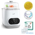 thumbnail image 1 of Grownsy EaseClean Bottle Washer Pro | All-in-One Bottle Washer and Sterilizer and Dryer | Baby Bottle Washer for Bottles, Pump Parts & Baby Essentials | Replaces Hand Washing, 1 of 10