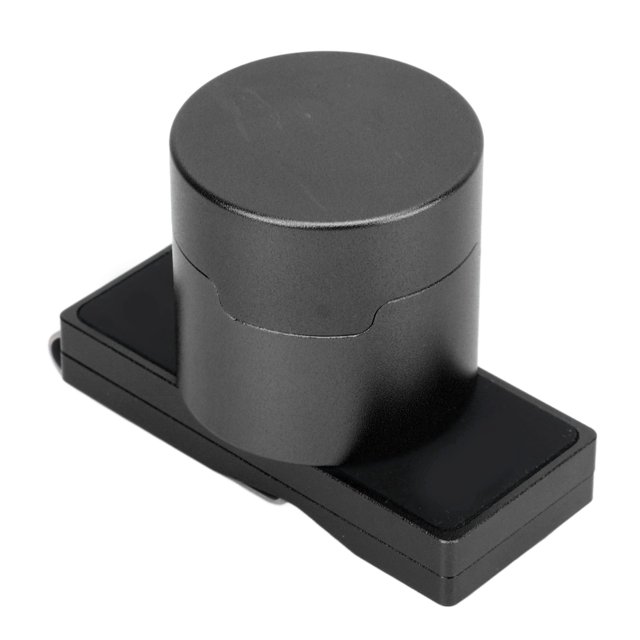 Billiard Chalk Holder Aluminum Alloy with Fixed Clip, Portable and Compact Snooker Cue Box, High End Billiard Accessories for Convenient Chalk Storage