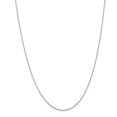 thumbnail image 1 of 14K White Gold 1mm Singapore Chain 18 Inch, 1 of 5