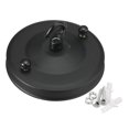 thumbnail image 4 of Milaget Ceiling Rose Hook Plate Ceiling Lamp Bases Living Room Chandelier Part Lamp Base black, 4 of 7