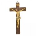 thumbnail image 1 of DOLITY 2x Statue Religieuse en Résine de Jésus Crucifix Figurine de Saint Suspendue Collection Maison, 1 of 6