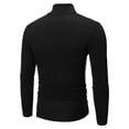thumbnail image 5 of Chemisier Homme Manche Ajustée Moyen Grand Chemises Homme Ajustées sous-Couche Uni Extensible Chemises Habillées Homme Manches Longues Coupe Régulière Haut Col Roulé Long Couleur Non Froissé Chemises Habillées Homme Chemisier Homme, 5 of 5