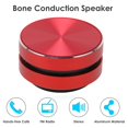 thumbnail image 4 of Bone Conduction Speaker,  BT Mini Portable Wire Less Speaker Support Dual Speaker Pairing  Stereo Sound Music Player Sound Box For Home, Outdoor, Travel, 4 of 8