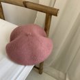 thumbnail image 1 of LinYooLi Breda Hat Female British Retro Autumn And Winter Day Is Wool Painter Hat Ladies Beilei Hat Versatile Korean Version, 1 of 9