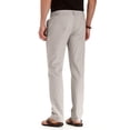 thumbnail image 4 of WEIYLL Mens Pants Casual Elastic Waist Adjustable Drawstring Beige Trousers Size M, 4 of 5