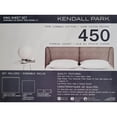 thumbnail image 3 of 100% Cotton Sheet Set, 450 Thread Count, King Size, Grey, 3 of 4