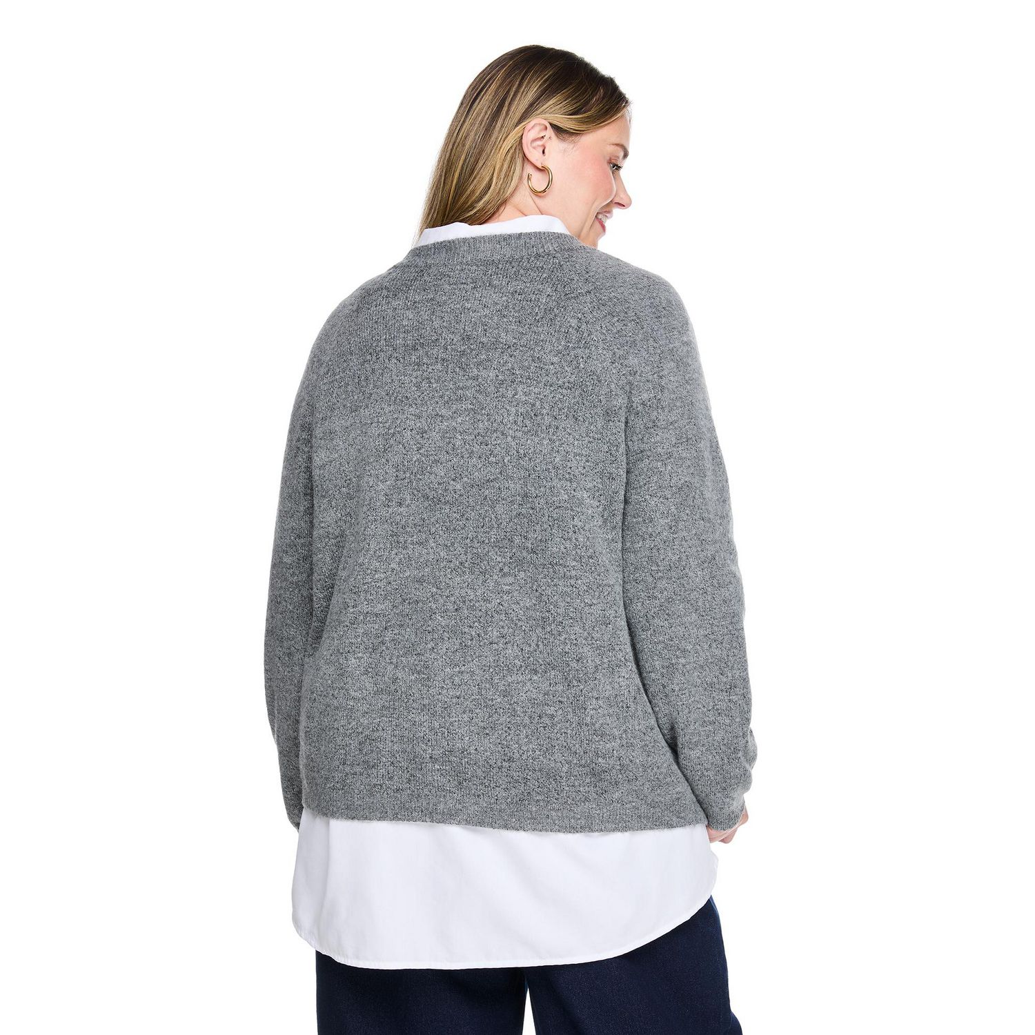 Lane Bryant Women's Plus Satin Bow Cardigan