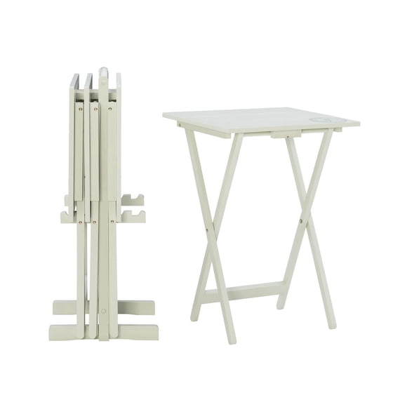 Ensemble de table à plateau boussole gris clair Surry