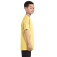 thumbnail image 2 of Hanes Authentic TAGLESS Kid`s Cotton T-Shirt, S, Daffodil Yellow, 2 of 3