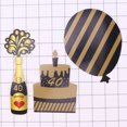 thumbnail image 5 of KAKOWELY Ensemble de 35 Accessoires Photo d'Anniversaire Décor Créatif pour Fête Festival Anniversaire (Motif 40 Ans), 5.63"X6.69"X0.12 Pouces, 5 of 5