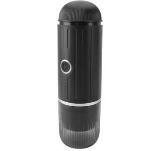 Self Heating Portable Coffee Machine, USB Rechargeable Electric Coffee Maker, Automatic Extraction Mini Espresso Machine for Travel, Camping, Hiking, Office