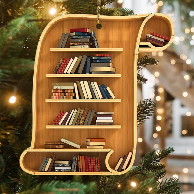Cqxid Hangs Under $5 Book Lovers Heart Decorations Reading Books Christmas Decorations Librarian Books Decorations Books Stack Pendants