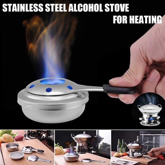 Ynlkorvg Cooking Utensils Mini Portable Stainless Mini Stove Burner Paste Oven Kitchen,Dining & Bar