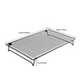 thumbnail image 3 of Multifunction And Multiscene Storage Rack Rack With Collapsible Legs 13.4x9.4inch Steel Baking Rack Stackable Cake Rack Nonstick Cookie Rack For Baked Baking Cooking Roasting Collapsible Dish Rack, 3 of 4