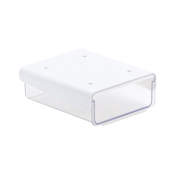 Stationery Large-Capacity Storage Box Plastic Office Desk For Table Bed Cabinet Under The Desk Drawer Storage Box