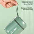 thumbnail image 4 of Vacuum Insulated Food Jar with Folding Spoon 16.2 oz Lunch Thermal Insulated Soup Container for Kids Adult, 4 of 7