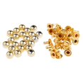 thumbnail image 4 of GUOOL Lot de 2-4 20 Ensembles Clous Rivets Perles Perles Boutons Accessoires de Vêtements Or 2 Pcs, 4 of 9