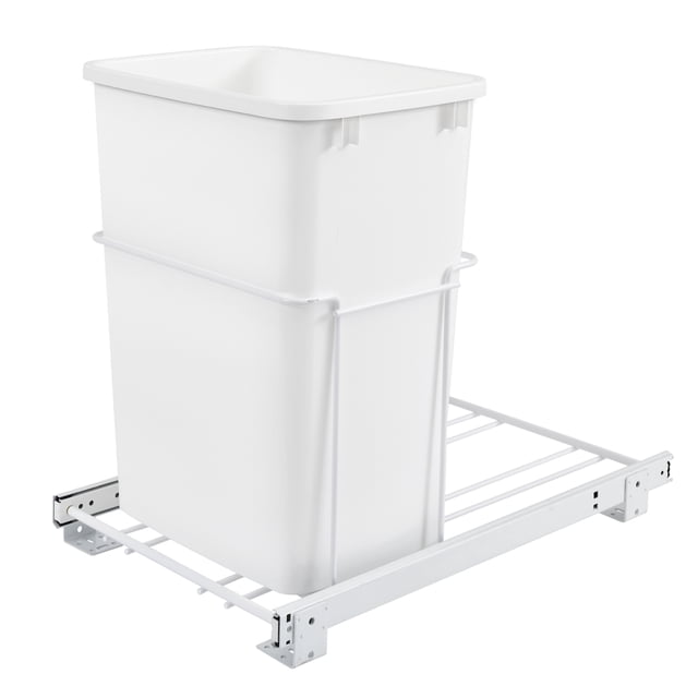 Rev-A-Shelf Poubelle Coulissante Simple 35 qt. pour Armoires de Cuisine, RV-18PB-1