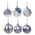 thumbnail image 4 of AMERTEER Rouge PVC Mini Boules Suspendues Petites Boules de Noël Ornements 12 Comte, 4 of 9