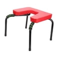 thumbnail image 3 of jinwen Yoga Headstand Bench Inversion Chair PU Pads Strong Steel Frame Core Strength Building Headstand Yoga Headstand Stool Red WITH Mat, 3 of 9