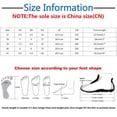 thumbnail image 4 of Kcodviy Autumn Women Boots Chunky Boots Socks for Women High Heel Mid Heel Print Boots for Women Booties Wide Width Solid Color Pointed Toe Flat Boots for Women Comfortable Slip on, 4 of 6