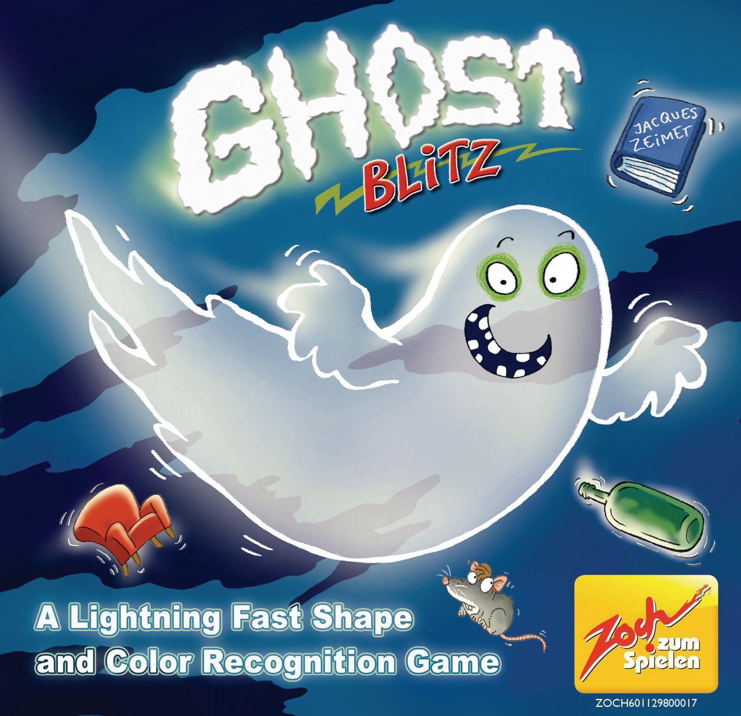 Ghost Blitz – Fast-Paced Reflex & Observation Game – English Edition – Ages 8+, by Asmodee / Zoch