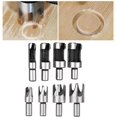 thumbnail image 2 of Standard Size Cork Drill Bit Knife Plug Cutter, Carbon Steel Wood Plug Cutter, For Bench Drill Hand Electric Drill, 2 of 8