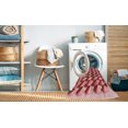 thumbnail image 2 of Ahgly Company Tapis d'Intérieur Rectangulaire Transitionnel Pastel Rose Lavable à la Machine, 8 Pieds x 12 Pieds, 2 of 7