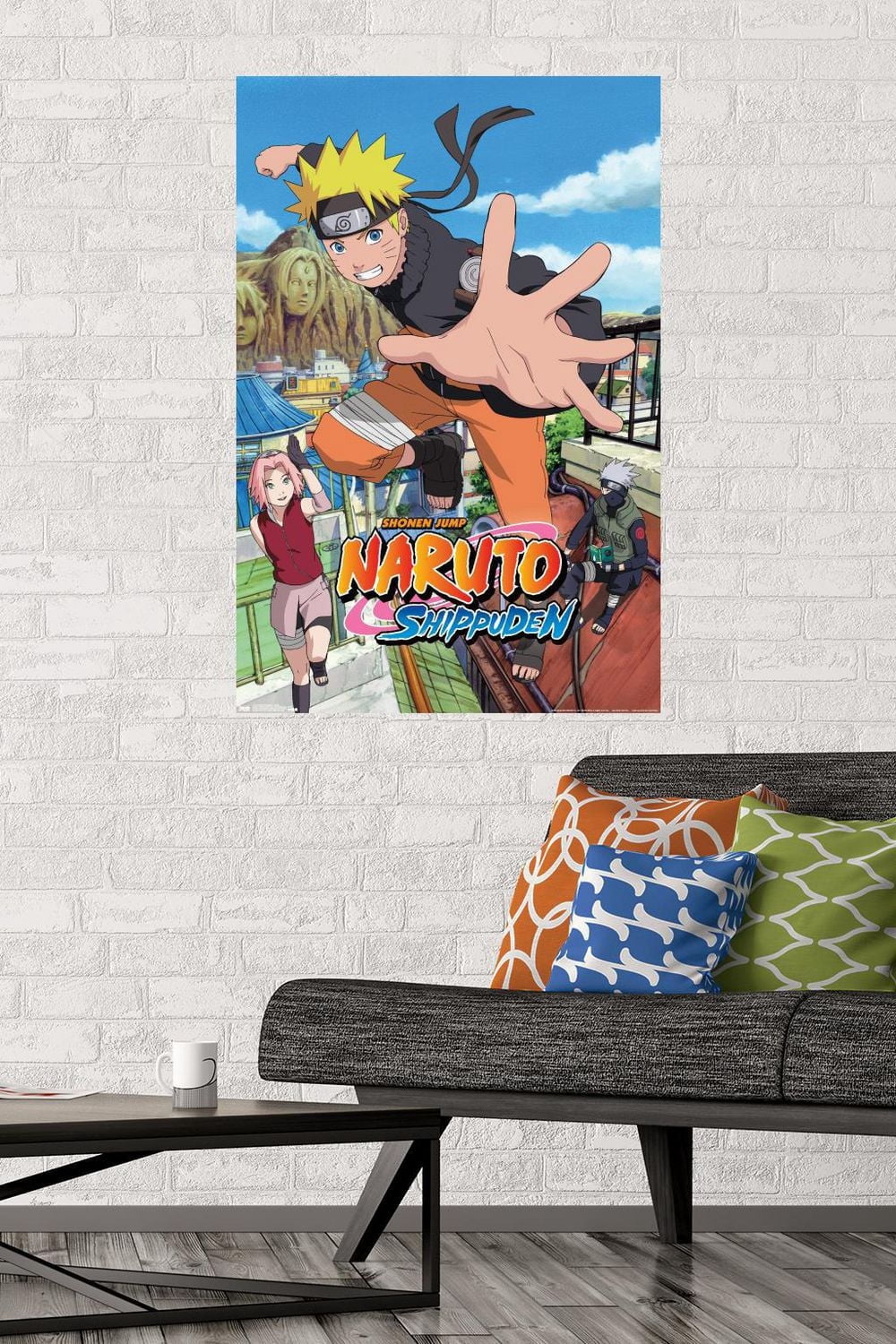 Naruto Shippuden - Jump Wall Poster