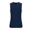 thumbnail image 3 of asjyhkr Mens Workout Tank Tops Sleeveless V Neck Loose Fitting Quick Drying Undershirts Basic T Shirts, 3 of 5