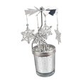 thumbnail image 2 of GUOOL 2Pieces Romantic Rotary Candle Holder Tea Light Holder for Christmas Restaurant G, 2 of 9