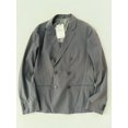 thumbnail image 1 of Theory Clinton Blazer Moderne à Carreaux Chromé à Double Boutonnage en Seer (38), 1 of 2